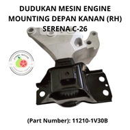 MESIN ENGINE MOUNTING FRONT RIGHT ENGINE MOUNTING (RH) SERENA C26 11210-1V30B (3 MONTH WARRANTY)