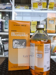 Vitamin B kompleks Injeksi 500 ml Medion Unggas Kuda Sapi Babi