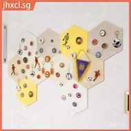 Hexagon Wall Decorative board cork board file pegboard soft board  Wall schedule hanging board wall 