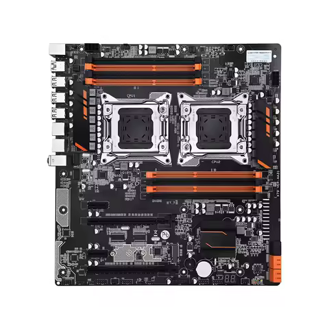 For HUANANZHI X79 8D X79 Motherboard Dual CPU LGA 2011 DDR3 E-ATX Motherboard