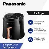 Panasonic Air Fryer 8L Smart Touch Screen 1350W Air Fryer Oven Oil Free Fryer Visible Window With ap