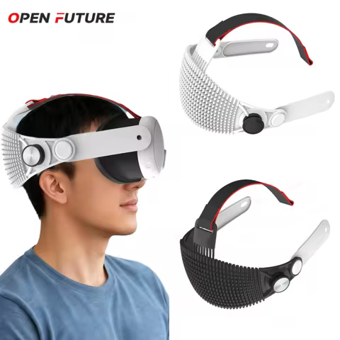 VR Headset For Meta Quest 3S/Quest 3 Soft Lightweight Headband Adjustable Elite Head Strap For Meta 
