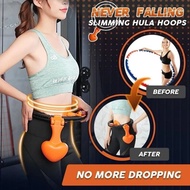 Hula Hoops That won't Fall Adjustable Beginners Fitness Waist Training Hula Hoops