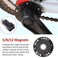 PEDAL ASSIST SEPEDA LISTRIK 5 / 8 / 12 MAGNET SENSOR PAS ELEKTRIK BIKE UNIVERSAL PIRINGAN HITAM ALAT