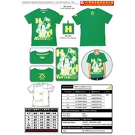 綠色潮流T-shirt(綜合)-Hunter M599