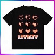 Loyalty Tshirt Oversize - Nine Love Tee 24s Boxy Oversize Tshirt Cotton Combed BAJU KAOS YEP KAOS CH