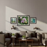 Picture Frame 30x30cm. 30x40cm.and 50x50 cm. .Wall-Mounted Jigsaw Puzzle Vintage Style