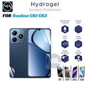 LAYAR Anti-Scratch Hydrogel Realme C61 C63 Clear HD Blue Matte Spy Privacy Screen Protector Screen P
