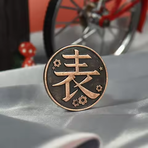 Kimetsu No Yaiba Demon Coin Cosplay Anime Tanjiro Kamado Tsuguko Kanao Tsuyuri Costume Props