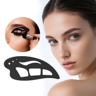 Multifunctional Eye Makeup Aid Tools Creative Reusable Eye Silicone Easy Liner Stencils Clean I7v1