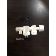 Deka Water Heater Stop Valve (White)