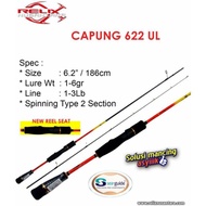 Rod Relix Nusantara Dragonfly UL GEN 2 | 622(1-3lb) | 662(1-5lb) | 702(2-6lb) | 732 | 762 | Spinning