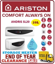 Ariston  SL20 | Andris slim 20 | 20 L |storage water heater|Local warranty| AN 15R | FREE delivery|