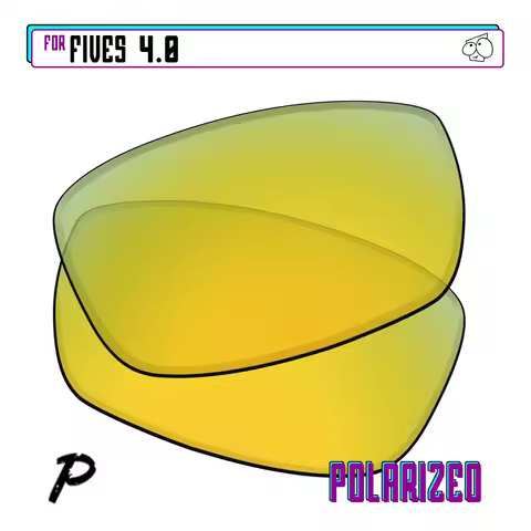SunglassDoctor Polarized Replacement Lenses for Oakley Fives 4.0 Sunglasses - Multiple Options