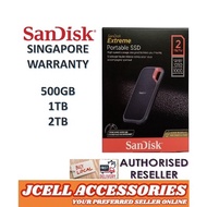 SanDisk Extreme Portable SSD V2 E60 E61 USB 3.1 Gen 2 500GB 1TB 2TB