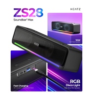[ORIGINAL] Heatz ZS28 RGB Bluetooth Speaker | 16W Soundbar | FM Radio | TWS Function