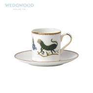 WEDGWOOD威基伍德神話瑞獸特濃杯碟組骨瓷杯碟歐式咖啡杯下午家用