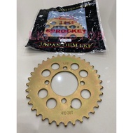 EX5// EX5 DREAM 100 SPROCKET 415 REAR 26T 27T 28T 29T 30T 31T 32T 33T 34T 35T 36T HONDA EX5