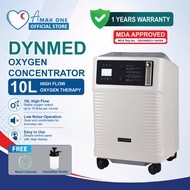 [Same Day Delivery] Dynmed / Konsung Oxygen Concentrator 8L / 10L + Bottle + Cannula