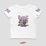 MoodFreak BRATZ Gang Y2K Baby Tee Crop Tee 100% Cotton