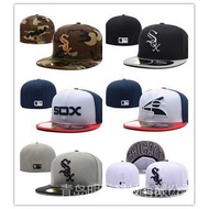 Fashion MLB Chicago White Sox Fitted Hat Men Women 59Fifty Cap Full Closed Fit Caps Sports Embroider