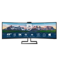 Monitor 48.8 PHILIPS 499P9H1/67 (VA DP HDMI USB) CURVE SuperWide 60Hz สินค้ารับประกัน 3ปี