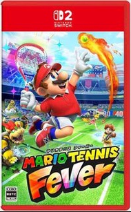 Switch 2 瑪利歐網球狂熱 Mario Tennis Fever 99.9%新 連卡連盒