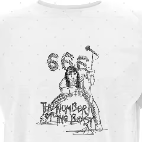 2026 men T-Shirt Hoodie Bruce Dickinson – UK Metal Rock Rock The Singers Hand Drawn Comic style Unis