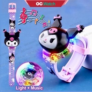 OCwatch Jam Tangan Budak Perempuan Kids Watch Lelaki Jam Kuromi Gift Set Jam Labubu Watch Lampu Lagu