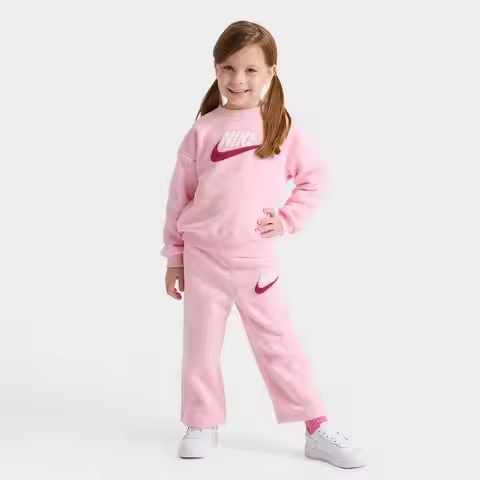 Nike | Girls' Infant Nike Futura Crewneck Sweatshirt and Sweatpants Set