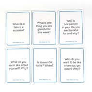 Family Chat Card Game - Dialogue Party Game for Group Fun