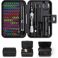 132-in-1 Mini Screwdriver Set. Color-code 108 bits, magnetic. With box. For iphone, Mac, iPad & tabl