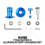 TAMIYA R/C F104 Aluminum Diff Housing Set 54158