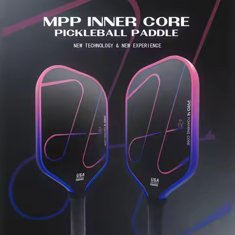 PRO4 Inferno Premium Toray T700 Hot Press Carbon Fiber Pickleball Paddle Professional Balanced Popul