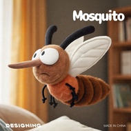 Mosquito Dodom Plush Toy Cute Stuffed Animal Pillow Sleeping Companion Doll Birthday Gift for Girls