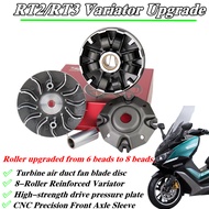 8-Roller Racing Variator Front Pulley Kit For WMOTO RT2 RT3