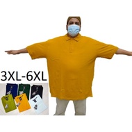3XL-6XL cotton men T-shirt Oversize Short Sleeve Tshirt short-sleeved T-shirt Plus Size plain T-shir