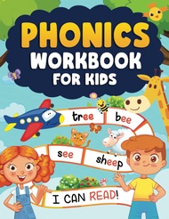Phonics Workbook for Kids 4-6: More Than 80 Pages to Learn Letters, New Words, Practice Letter Sound