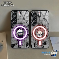 HP MV815 Tecno Camon 40 Glass Softcase - Tecno Camon 40 Silicone - Casing Latest Tecno Camon 40hp