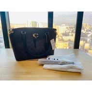 Coach Dual-Use Bag Anti-Dust Back Handbag Dumpling