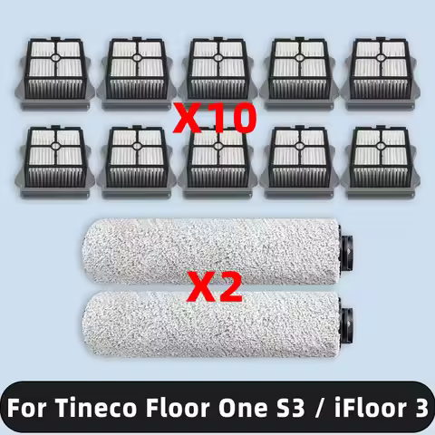 Compatible For ( Tineco Floor One S3 / Tineco iFloor 3 ) Vacuum Cleaner Spare Parts Accessories Roll