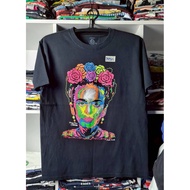 Frida Kahlo Embroidered Face Art Shirt (M)