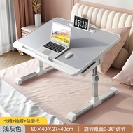 [SG SELLER] Bed Foldable Table Anti-slip Bed Laptop Table Notebook Table Portable Computer Desk Bed 