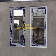 Kusen Pintu dan Jendela Alumunium 3 Inch