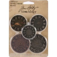 Tim Holtz Idea-ology Time Pieces 5/Pkg