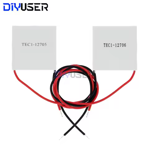 DIYUSER TEC1-12706 12706 TEC1-12715 TEC1-12705 Thermoelectric Cooler Peltier 40*40MM 12V New of semi