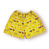 Celana Motif spongebob | Pria Dewasa | | Celana Pendek | Celana Kolor