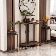 New Chinese Style Household Hallway Table Narrow a Long Narrow Table Pieces Altar Economical Household Modern Buddha Shr
