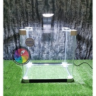 Aquarium Curve Fish Tank 30cm Combo Set