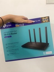 Wifi 6 router tp-link AC1500-Next-Gen 網絡連接器 接收器